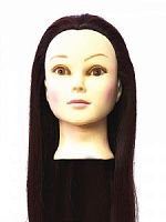 Голова учебная JN №118 80см искусственные волосы