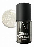 Топ для гель-лака JN Glitter Top Coat 10мл без липкого слоя №17